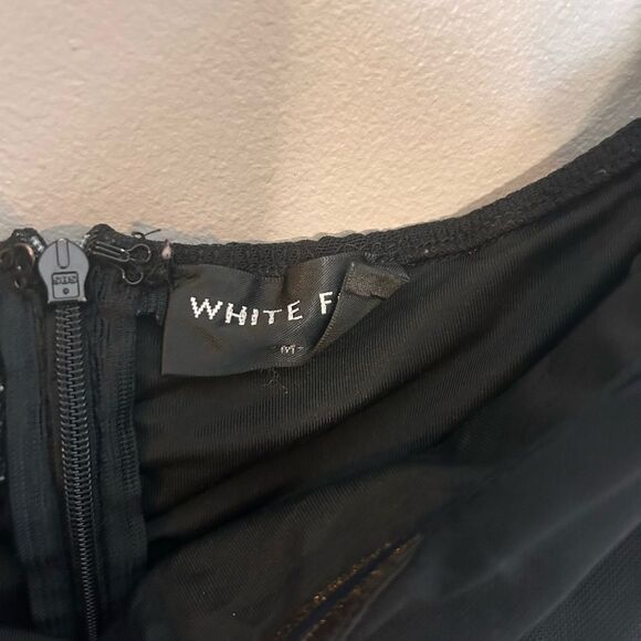 Whitefox Mesh Ruched Dress - Picture 5 of 6